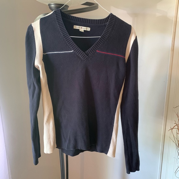 Tommy Hilfiger V-Neck Sweater - Picture 5 of 6
